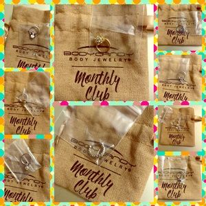 Clickers and rings septum daith